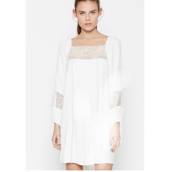 Joie Dresses & Skirts - Joie Tabara White Crepe Dress~Small
